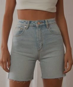 Abrand A Claudia Cut Off Shorts - Gina New Bottoms