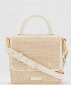 The Wolf Gang Layla Mini Box Bag - Natural