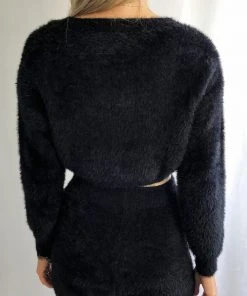 Peppermayo With Love Knit Jumper - Black New Tops