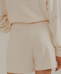 Vacancy Supply New & Most Loved Retreat Lounge Short - Coconut Milk