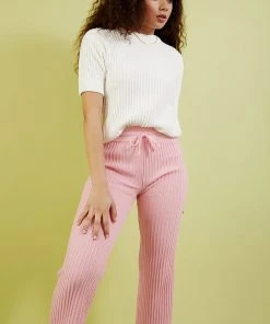 Rue Stiic Shae Knit Pant - Pink
