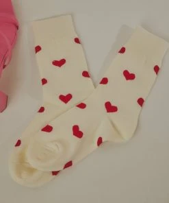 Peppermayo Sweetheart Socks - Red Heart