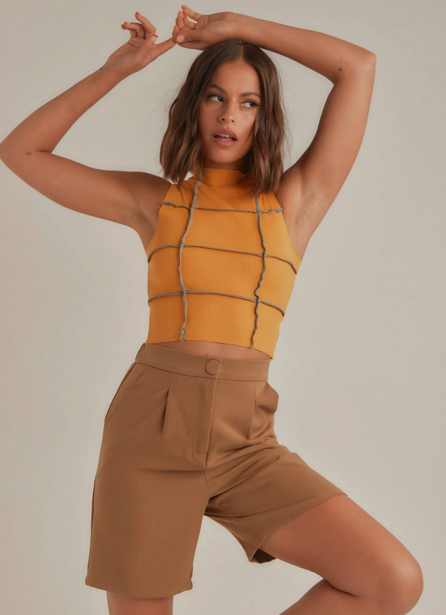 Peppermayo Summers Here Knit Top - Mustard 2 Peppermayo Summers Here Knit Top - Mustard