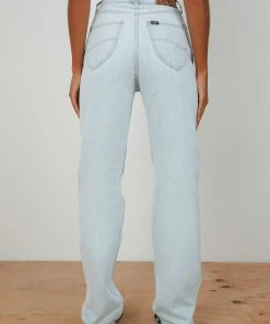 Lee High Straight 80 Jean - Exalt Blue New & Most Loved