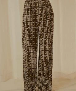 Peppermayo Exclusive 90s Muse Pants - Logo Mania