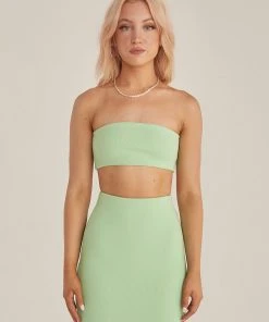 Riley Hubatka X Peppermayo New & Most Loved Sun Seeker Crop Top - Sage 10 Riley Hubatka X Peppermayo New & Most Loved Sun Seeker Crop Top - Sage