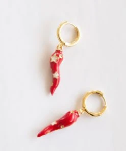 Peppermayo Zanita Earrings - Red 7 Peppermayo Zanita Earrings - Red