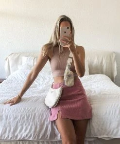 Peppermayo New Bottoms Perpetual Love Mini Skirt - Pink