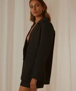 Peppermayo Exclusive Italian Cities Blazer - Black- Pre Order New & Most Loved