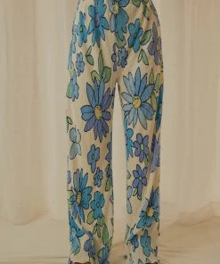 Peppermayo Exclusive 90s Muse Pants - Blue Blossom - Pre-Order New & Most Loved 9 Peppermayo Exclusive 90s Muse Pants - Blue Blossom - Pre-Order New & Most Loved