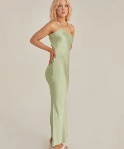 Riley Hubatka X Peppermayo Still Beauty Maxi Dress - Sage New & Most Loved