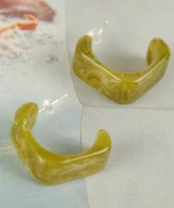 Peppermayo True Beauty Earrings - Green New & Most Loved