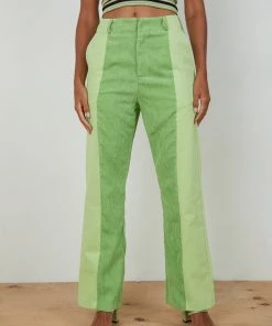 Peppermayo Overdrive Cord Pants - Green New Bottoms
