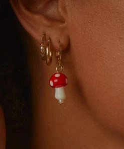Peppermayo Take A Trip Earrings - Red