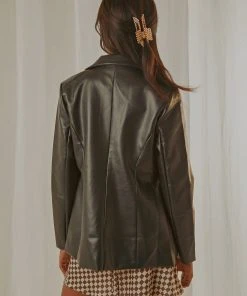 Peppermayo Exclusive 90s Starlett Blazer - Black New & Most Loved