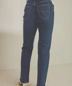 Lee New & Most Loved High Straight 80 Jean - Capital Rinse