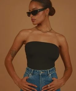 Peppermayo Exclusive Uptown Tube Top - Black New & Most Loved