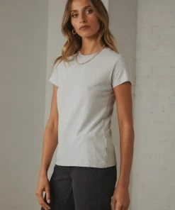 Afends Hemp Basics Stantard Tee - Glacier New & Most Loved