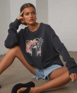 Rolla's MTV Sweat - Washed Black New & Most Loved