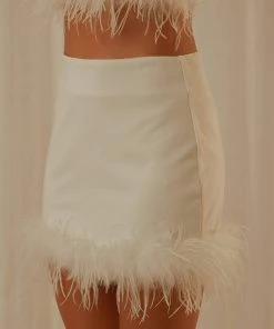 Peppermayo Exclusive Lucia In Love Skirt - White