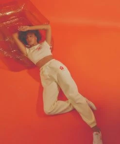 Vacancy Supply X Micke Lindebergh - Blume Sweatpant - Buttercream New & Most Loved