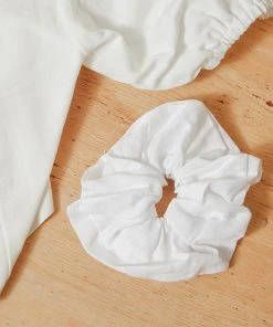 Peppermayo Exclusive Luxembourg Scrunchie - White