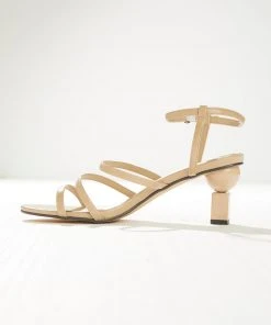 4th & Reckless Tyler Heel - Nude PU