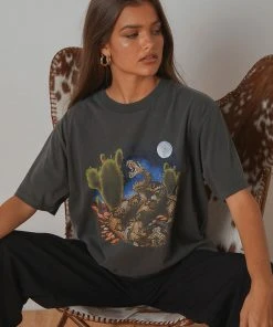 Thrills New & Most Loved Happy Trails Merch Tee - Merch Black