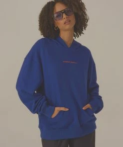Vacancy Supply Race Club Hoodie - Cobalt