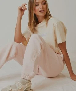 Vacancy Supply Paradise Sweatpants - Pastel Pink New & Most Loved