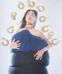 Peppermayo New & Most Loved Isabel Ear Stack - Gold Multi