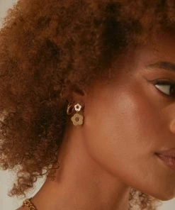 Peppermayo New & Most Loved Halle Earrings - Gold