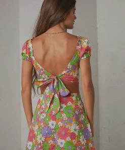 Peppermayo Exclusive New & Most Loved Brady Crop Top - 70s Floral