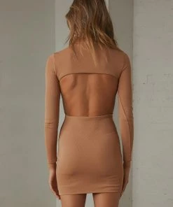 Peppermayo New & Most Loved Motive Mini Dress - Brown