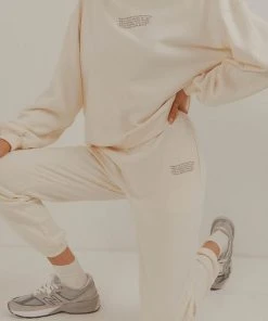 Vacancy Supply New & Most Loved Holiday House Sweatpant - Coconut Milk