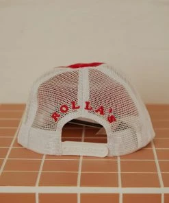 Rolla's Coca Cola Trucker Cap - Coke Red New & Most Loved