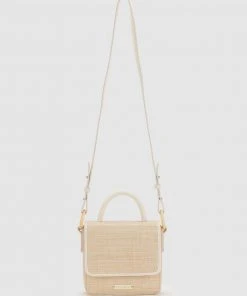 The Wolf Gang Layla Mini Box Bag - Natural