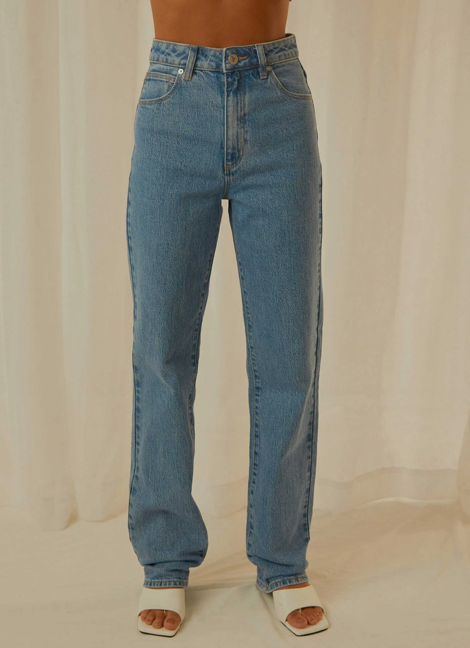 Abrand New & Most Loved A 94 High Straight Jean - Debbie 1 Abrand New & Most Loved A 94 High Straight Jean - Debbie