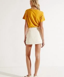 Thrills Soulfire Band Tee - Mineral Yellow