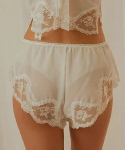 Kat The Label Harley Short - White