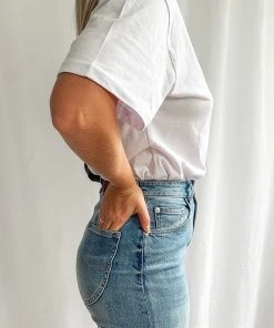 Lee New Tops Baggy Tee - Aspen White