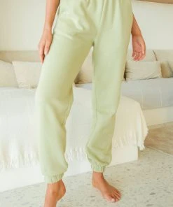 Peppermayo Exclusive It Crowd Trackpants - Sage New & Most Loved