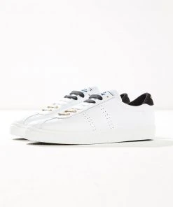 Superga New & Most Loved 2843- Clubs Comfleasueu Sneakers - A00 WHITE-BLACK 8 Superga New & Most Loved 2843- Clubs Comfleasueu Sneakers - A00 WHITE-BLACK