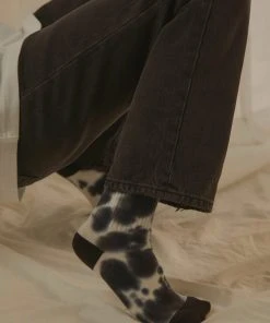 Afends High Status Hemp Socks - Black Tie Dye New & Most Loved