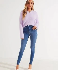 Levi's New & Most Loved Mile High Super Skinny Jean - Math Club