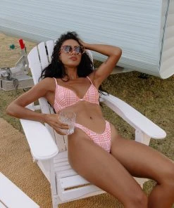 VDM The Label New & Most Loved Heidi Top - Sunburst Tartan