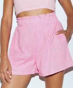 Peppermayo New Bottoms On Vacation Shorts - Pink