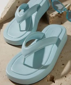 Cult Avenue Jessa Sandals - Sky Blue New Shoes 10 Cult Avenue Jessa Sandals - Sky Blue New Shoes