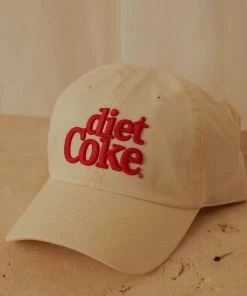 American Needle Diet Coke Ball Park Cap - Ivory New & Most Loved