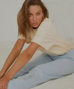 Vacancy Supply Paradise Sweatpants - Sky Blue